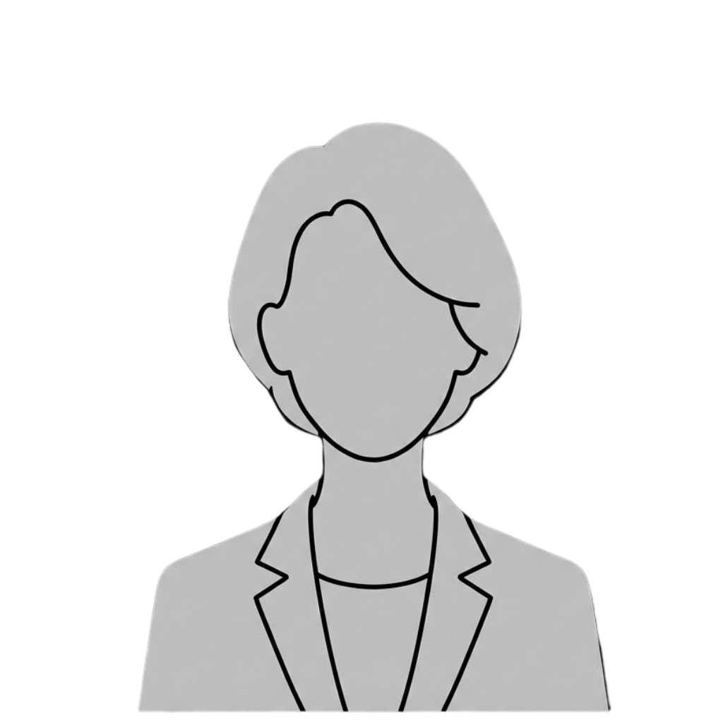 50代女性（シルエット）